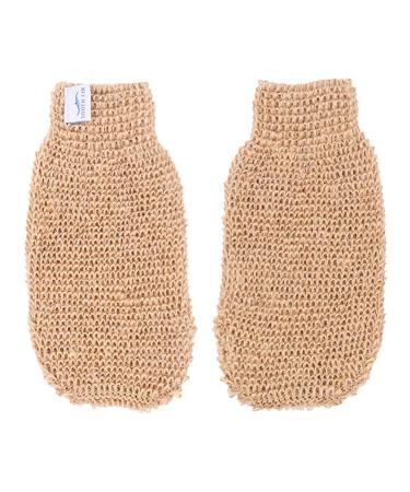 2st gloves scrubbing bathing peeling gloves bathroom shower glove Luffa-sponge cushion peeling shower gloves peeling luffa gloves maiden fr ulein spa body ramie-jute