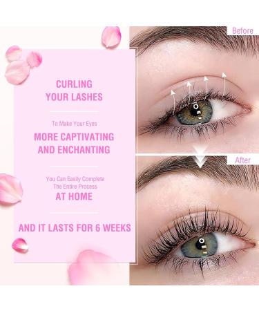  5 in 1 Brow Lift Kit Eyelash Lifting Kit Black and Dark Brown Brow Lift and Lash Lifting Set for Trendy Fuller Brows & Curler Eyelashes - Buy Online on GoSupps.com