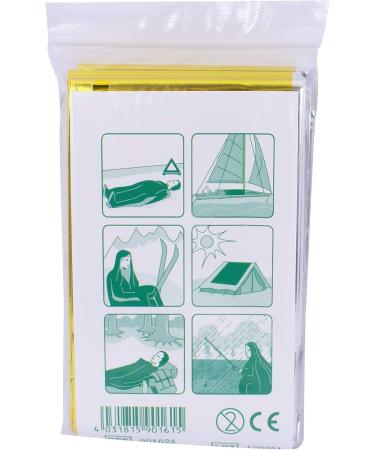 Noba Association Extra Large Emergency Blanket - 1.6x2.4m Rescue Sheet | Optimal Protection Various Quantities for International Shipping - Buy Online on GoSupps.com