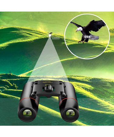 POLDR 12X25 Small Pocket Binoculars - Compact Mini Binoculars for Bird Watching, Concerts - Black - Buy Online on GoSupps.com