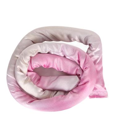 Bendable Dreadlocks Hair Tie Tie Dye Pink Portable Ponytail Holder