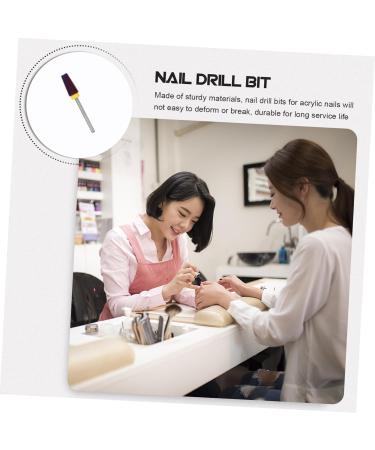 FRCOLOR Carbide Drill Bits Nail Bits Acrylic Nail Drill Bits Drill Bits for Nails Carbide Nail Drill Bits Nail Drill Bits Cuticle Nails Drill Bits Alloy Accessories Tungsten Steel - Buy Online on GoSupps.com