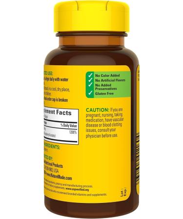 Nature Made Vitamin E 400 Iu 180 Liquid Softgels - Buy Online on GoSupps.com