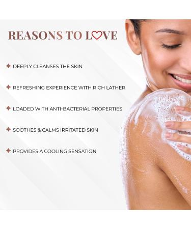 Ju-st He rb-s Deep Cleansing Cooling Body Wash with Mint & Activated Charcoal - 300ml for Men & Women | Refresh & Revitalize - Buy Online on GoSupps.com