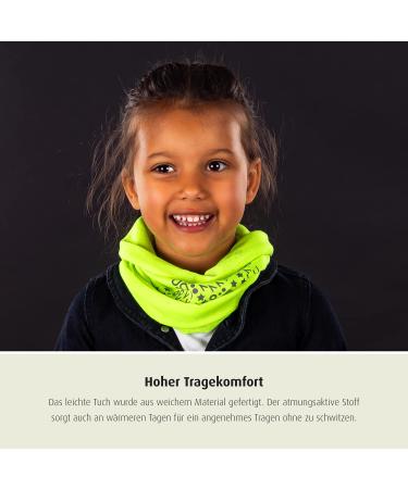 Reer MyBuddyGuard Fluorescent Yellow Multifunctional Scarf for Children - Reflective Tube Scarf for Safety | International Shipping Available - Buy Online on GoSupps.com