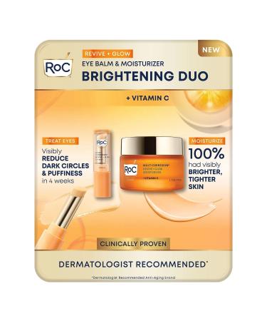 RoC Revive + Glow Vitamin C Cooling and Hydrating Eye Balm & Moisturizer