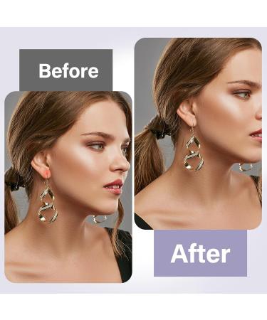 500 Pcs Ear Lobe Support Patches | Earring Backs Protectors for Heavy Earrings - Men and Women | Stabilizers for Long Wear - Buy Online on GoSupps.com