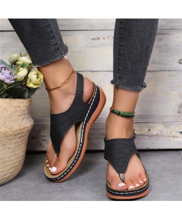 Orthopedic Arch Support Leather Sandals - Wellmesi Diabetic Walking Sandals for Women, Blue 39 - Buy Online on GoSupps.com