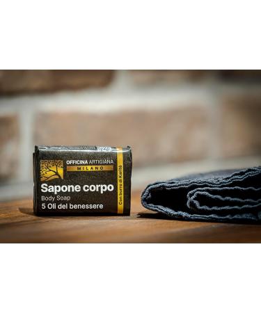  The Goodfellas' smile Artisan workshop body soap with 5 wellness oils 100g - Buy Online on GoSupps.com