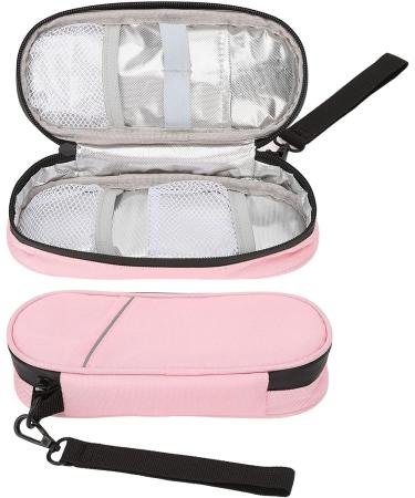 Insulin Cooler Bag - Diabetic Cooling Case for Travel - Pink - Buy Online on GoSupps.com