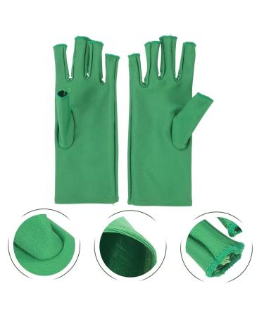 Ipetboom 2 Pairs Nail Gloves Elastic Spandex Rubber Nails Anti-uv - Buy Online on GoSupps.com