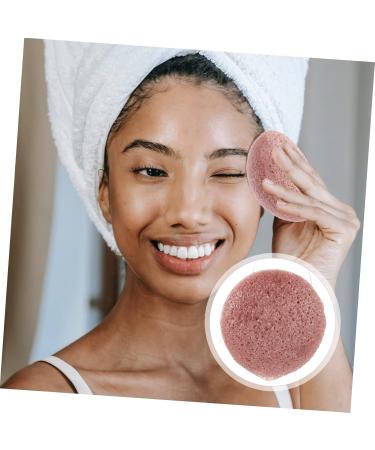 MAGICLULU Konjac Face Wash Sponge - Exfoliating Makeup Remover Tool & Facial Cleaning Pad for Flawless Skin | International Shipping Available - Buy Online on GoSupps.com