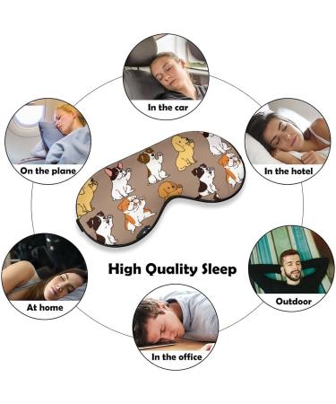 Paws Sleep Mask for Dogs - Adjustable Blindfold for Night Rest & Travel - Men Women - Buy Online on GoSupps.com