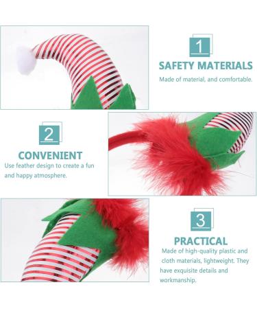 Buy Lurrose 3-Piece Mini Christmas Hats Set - Festive Santa Party Accessories for Adults | International Shipping Available - Buy Online on GoSupps.com