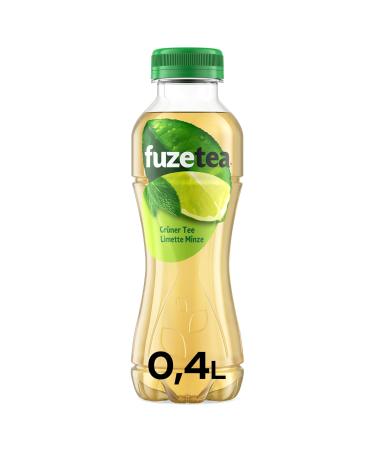 Buy Fuze Tea Green Tea Lime & Mint - Low-Calorie Sustainable Fusion (12 x 400ml) - International Shipping Available - Buy Online on GoSupps.com