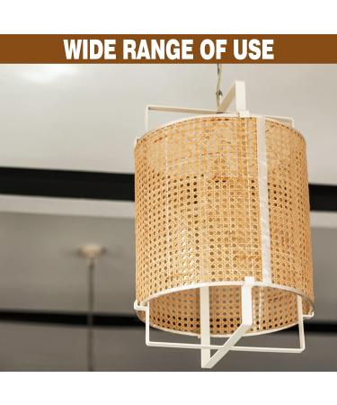 18 Width Rattan Pressed Cane Webbing Sheet - Natural Rattan Material Roll for Caning Projects - DIY Supplies - 18W x 40L - Buy Online on GoSupps.com