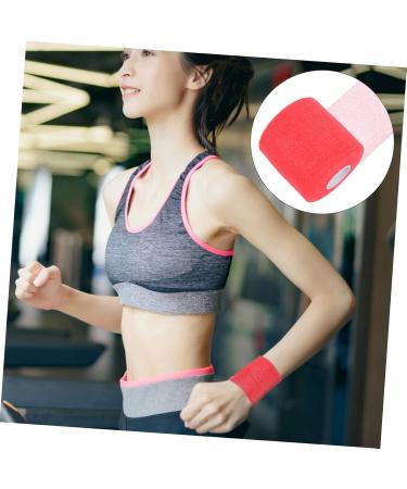 Buy Healeved Sports Skin Membrane Tape - 2 Rolls Self-Adhesive Pink Athletic Wrap for Hair & Skin Protection | Convenient Sponge Kit for Athletes - Buy Online on GoSupps.com