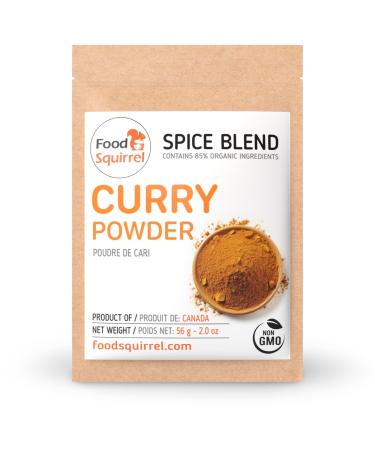 Golden Curry Powder 2oz (56g) - Authentic Indian Blend of 10 Spices 85% Organic Ingredients Vibrant Culinary Spice for Curries & Tasty Recipes Golden Curry 2oz (56g)