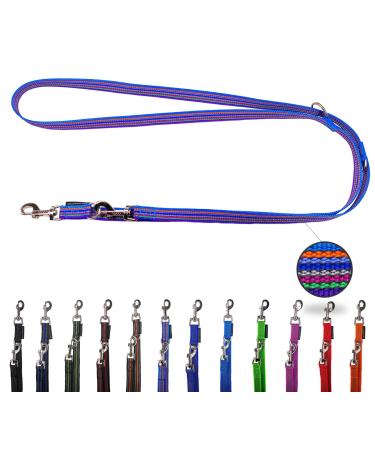 Dog linen adjustable / rubberized for medium and large dogs / 2m / 2.40m / 2.80m / 3.50m / 5m (Florida (7 pastel colors) 3.50m) 3.50m Florida (7 pastel colors))
