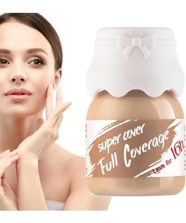 Full Coverage Concealer Full coverage concealer for brown spots under the eyes light color 15 ml for spot coverage suitable for Ximan skin - Buy Online on GoSupps.com