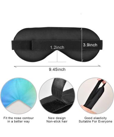 Premium Light Blocking Sleep Mask - Gradient Color Abstract Eye Mask for Travel & Naps | Adjustable Soft Blindfold for Men & Women - Buy Online on GoSupps.com