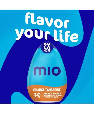 MiO Vitamins Orange Tangerine Natural Flavored Liquid Water Enhancer 1 sachet 95 8 ml - Buy Online on GoSupps.com
