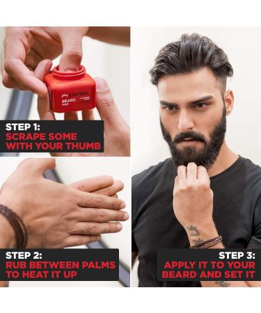 Premium Beard Wax 50ml - Hold & Shine for Perfect Beard Care | International Shipping - Buy Online on GoSupps.com