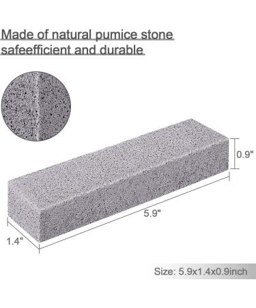 12-Piece Pumice Stone Cleaning Block Set for Toilets Showers & Sinks - Powerful Eco-Friendly Bathroom Cleaner - Buy Online on GoSupps.com