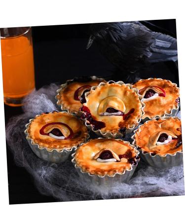 Milisten 12 Pcs Chocolate Chip Muffins Silicone Small Tart Cases Quiche Pan Egg Tart Stainless Egg Tart Wrapper Baking Mold Sushi Dipping Bowls Egg Tart Cups Egg Tart Tins Mini Pudding Mold Size 1x2pcs Silverx2pcs - Buy Online on GoSupps.com