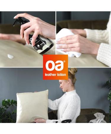 Oa Leather Care 250ml - 100% PFC Free Leather Balm for Auto & Furniture Protection - Ideal for Sofas Jackets Shoes & Handbags - Buy Online on GoSupps.com