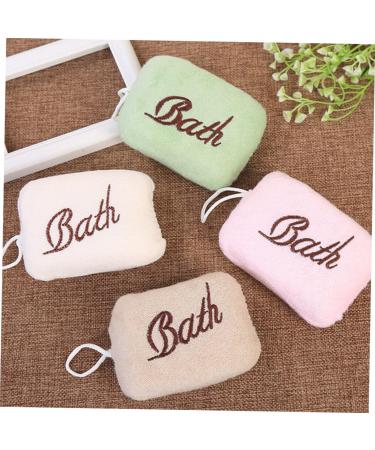 FOMIYES 15 Pcs Embroidered Bath Towels & Sponges | Soft Shower Loofah & Newborn Bath Towel | Kid-Friendly Bath Essentials - Buy Online on GoSupps.com