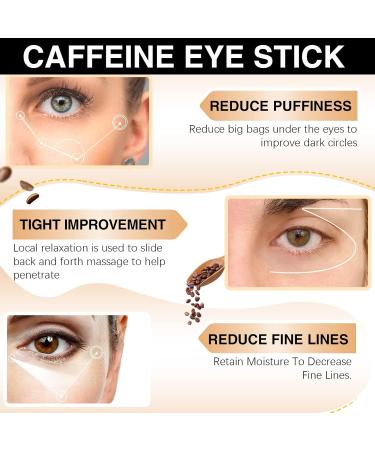 Yitebe Caffeine Eye Cream 2PACK - Anti-Aging Dark Circles & Puffy Eyes Treatment - Buy Online on GoSupps.com