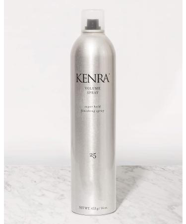 Kenra Professional Volume Spray 25 | Super Hold Finishing & Styling Hairspray | Flake-free & Fast-drying | Wind & Humidity Resistance | All Hair Types 16 Ounce (Pack of 1) 80% VOC - Buy Online on GoSupps.com