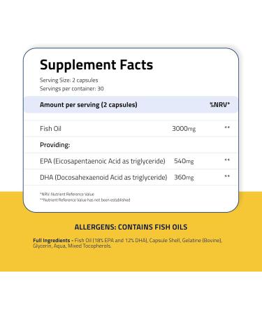  ExSeed ExSeed Health Men's Dietary Supplement - Omega 3-3 Months (x3 Bottles) - 60 Capsules Per Bottle - Fish Oils for Men - Promote - Buy Online on GoSupps.com