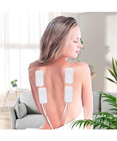 20PCS Tens Replacement Pads 4rd Gen Latex-Free Tens Pads TENS Machine Pads 40 x 80mm Electrode Pads Patches with Upgraded Self-Stick Performance and Non-Irritating Design for Electrotherapy 20pcs 40*80mm - Buy Online on GoSupps.com