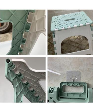 TRANOMOS Folding Shower Foot Rest - Waterproof Plastic Stool for Shaving Legs & Pedicures - Green - Buy Online on GoSupps.com