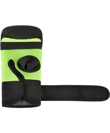 MaxxMMA Neoprene Washable Heavy Bag Gloves - Boxing Training, Neon Yellow (Large-X-Large) - Buy Online on GoSupps.com