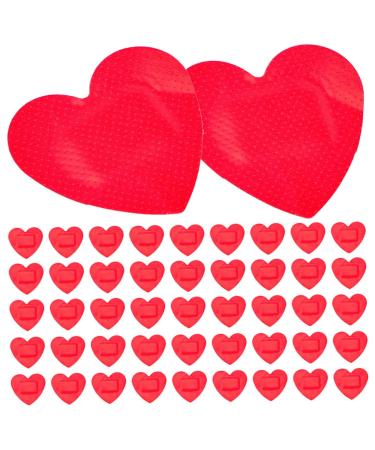 100pcs Heart Shaped Skin Tone Bandages tie dye Bandages Scrape Kids Stickers Bulk Breathable Care Bandages Waterproof Patch Child