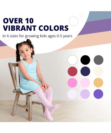 LA Active Baby Tights - Cozy Non Skid Winter Tights - 3 Pairs (0-3 Months) Grey/Cream/Navy - Buy Online on GoSupps.com