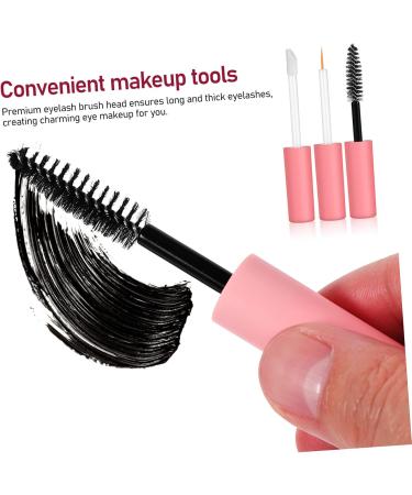 DOITOOL 6 Pcs Empty Bottle Lip Gloss Tubes Empty Mascara Tube with Wand Eyelash Brush - Buy Online on GoSupps.com