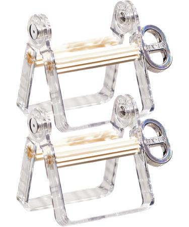 Toothpaste Squeezer Roller Toothpaste Tube Squeezer Tool 2Pcs Plastic Toothpaste Tube Squeezer Toothpaste Roller Dispenser with Rotatable Handle Toothpaste Seat Holder Stand Puts an End to Waste - Buy Online on GoSupps.com