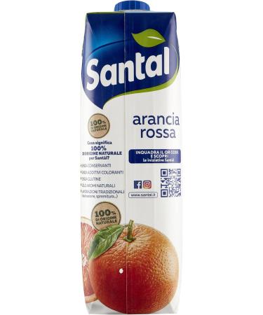 Santal - Red Orange Bevandda with 20% Arrance Rouge juice - 1000 ml - Buy Online on GoSupps.com