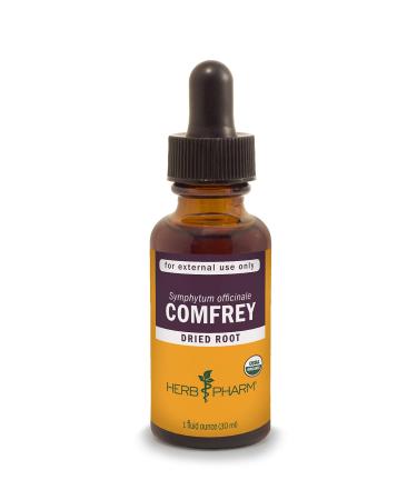 Herb Pharm Certified Organic Comfrey Liquid Extract - 1 Ounce (DCOMF0) 1 Fl Oz (Pack of 1) - Buy Online on GoSupps.com