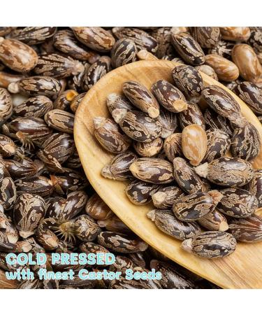 Frankincense and Castor Oil Castor Oil Roll On with Rose Quartz 100% Pure Organic Cold-Pressed Firms Skin Reduces Fine Lines & Deeply Hydrates Suitable for Face Neck Abdomen 50ML/1.7OZ - Buy Online on GoSupps.com