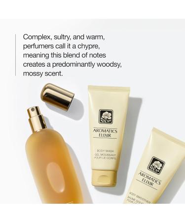 Clinique Aromatics Elixir Eau de Parfum Spray | Notes of Bulgarian Rose Ylang Ylang Patchouli Jasmine + Vetiver 3.4 Fl Oz (Pack of 1) - Buy Online on GoSupps.com