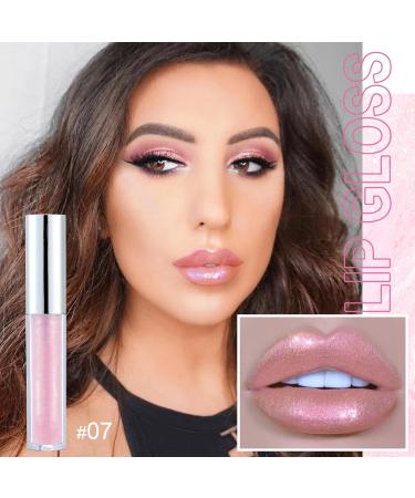 SAVOSWEET Set of 2 glitter lip glosses for girls - Diamond Shimmer Metallic Liquid Lipstick - Moisturizing glitter - With a fresh texture - For women and girls - Buy Online on GoSupps.com