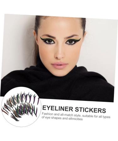 Didiseaon 240 Pairs Eyeliner Eyelid Tape Stickers Eye Makeup Double Eyelid Adhesive Tape Plastic - Buy Online on GoSupps.com