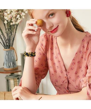 Ouwegaga Compatible Fitbit Charge 5 Bands for Women - Small Black Sunflower - Buy Online on GoSupps.com