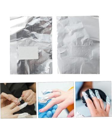  FOYTOKI Pack of 200 Disposable Wipes for Removing Nail Polish Gel for Manicure Supplies Aluminum Foil - Buy Online on GoSupps.com