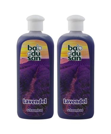 Pack of 2 Badusan bath additive bubble bath lavender 2 x 500 ml